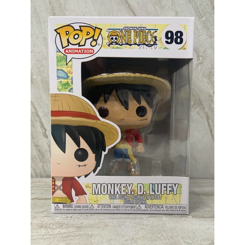 Funko Pop! Animation: One Piece - Monkey D. Luffy Vinyl Figure w/ Protector